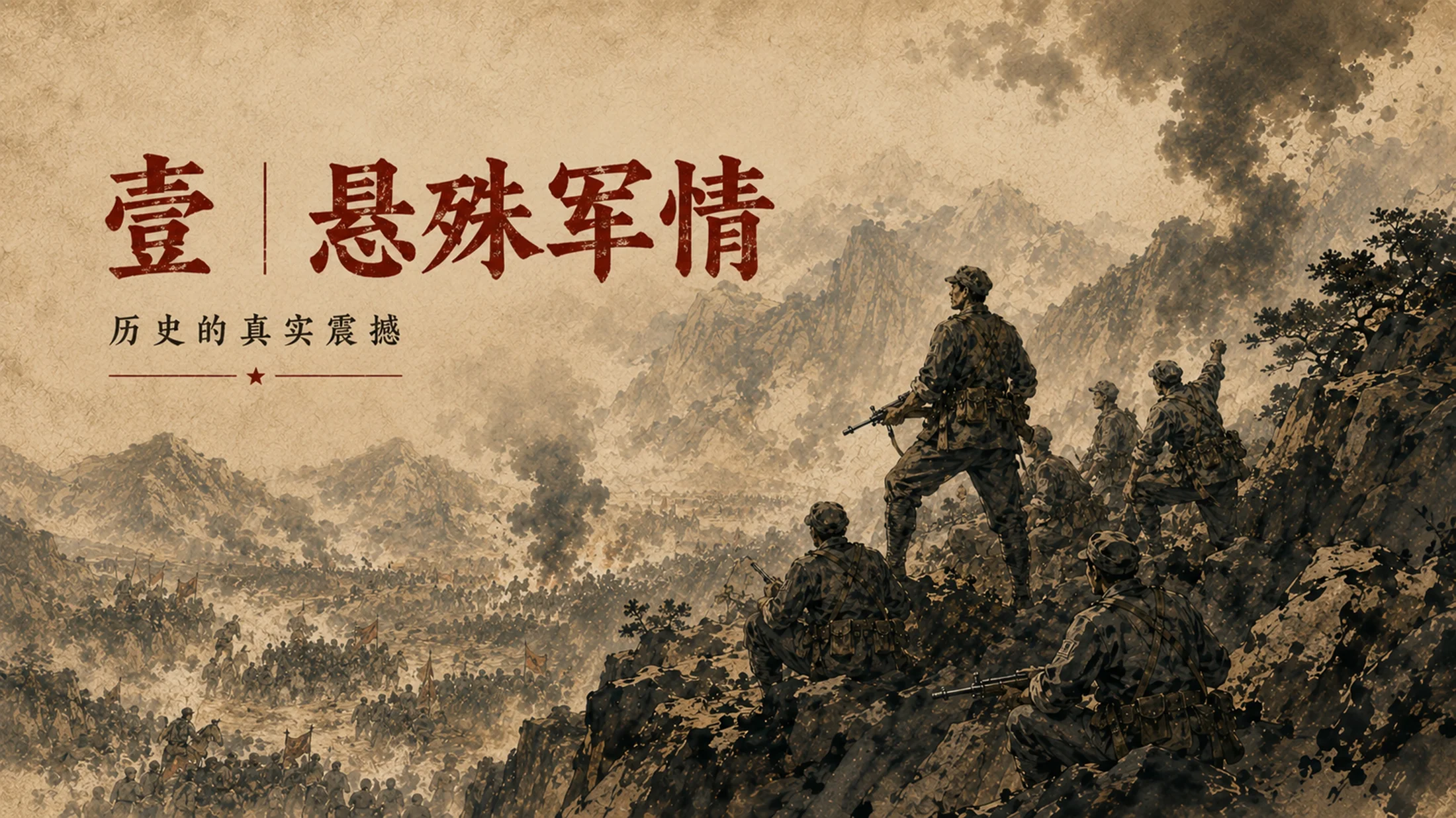 部编版小学语文六年级上册《狼牙山五壮士》PPT课件｜红色英雄史诗公开课模板 - 预览图3