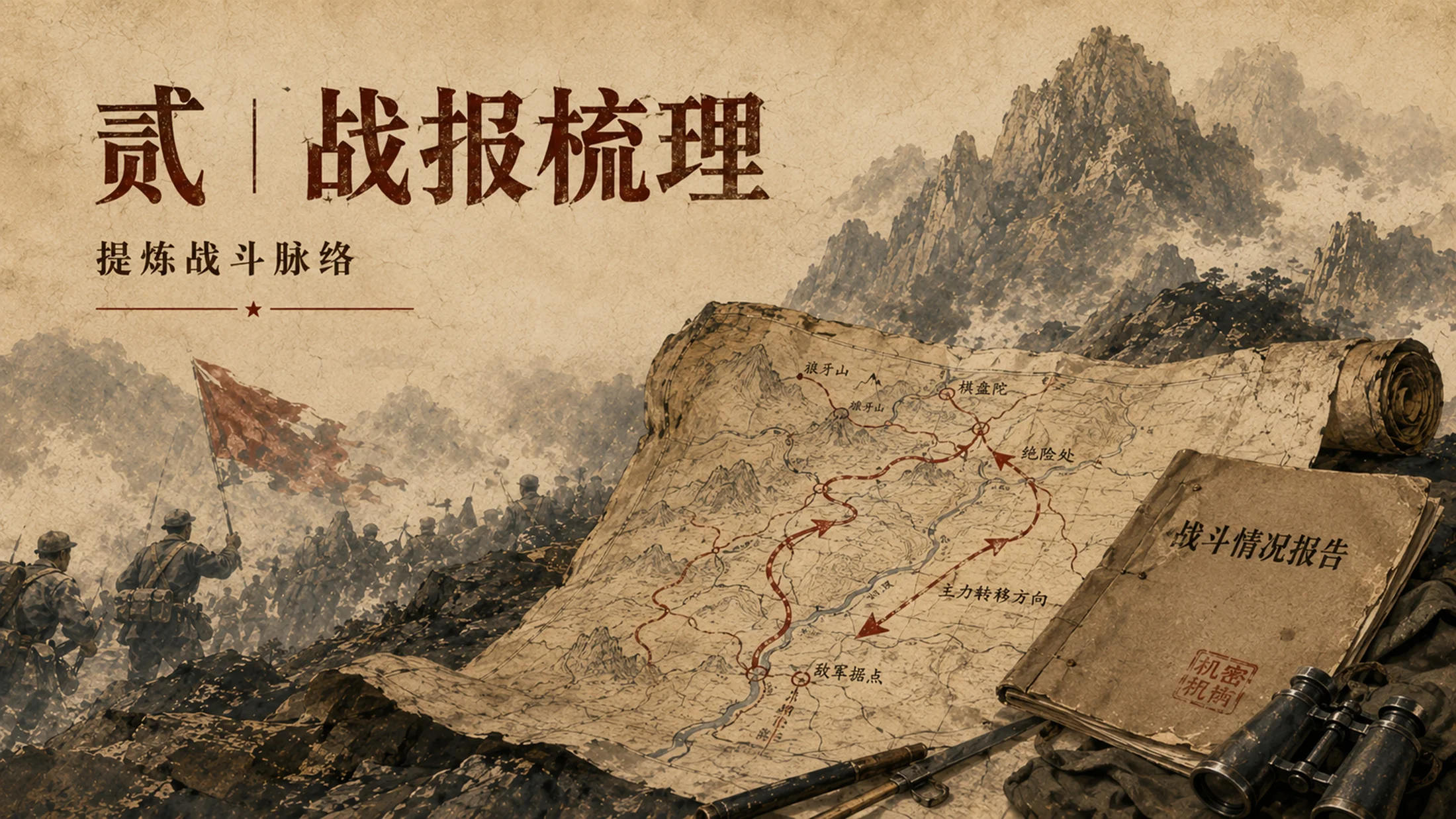 部编版小学语文六年级上册《狼牙山五壮士》PPT课件｜红色英雄史诗公开课模板 - 预览图5