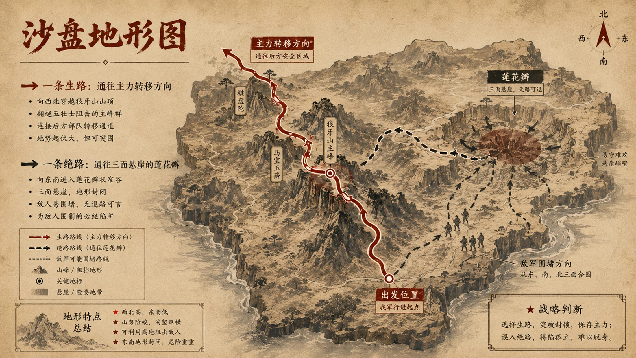 部编版小学语文六年级上册《狼牙山五壮士》PPT课件｜红色英雄史诗公开课模板 - 预览图10