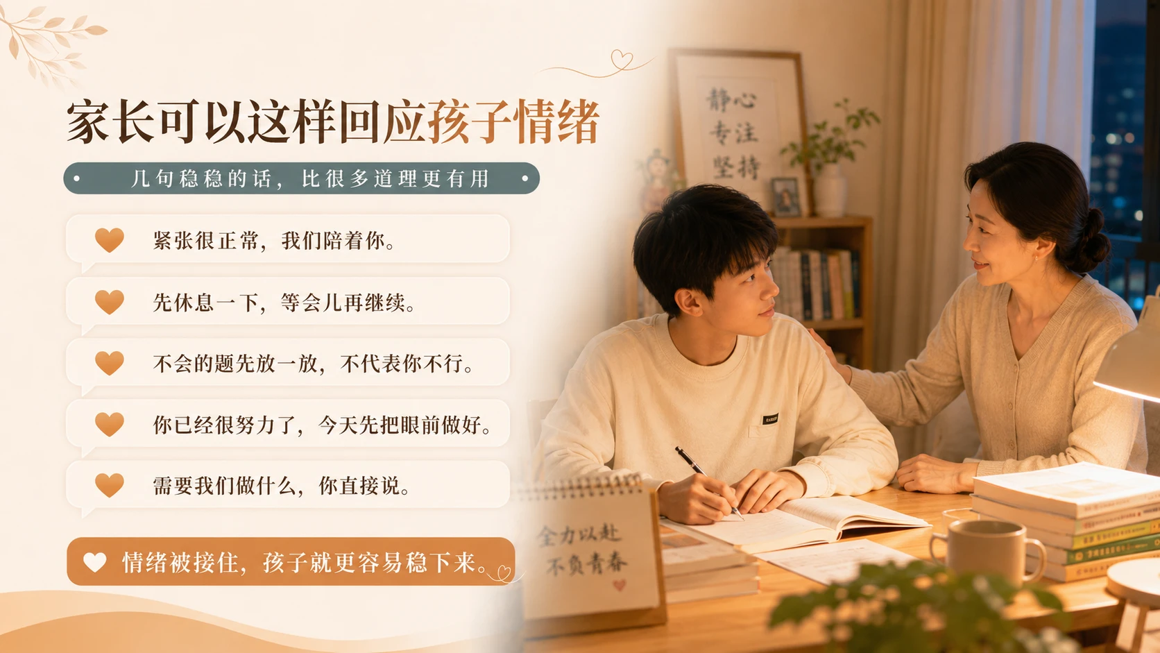 02《做孩子安稳的后盾》 高考家长陪伴指南PPT - 预览图3