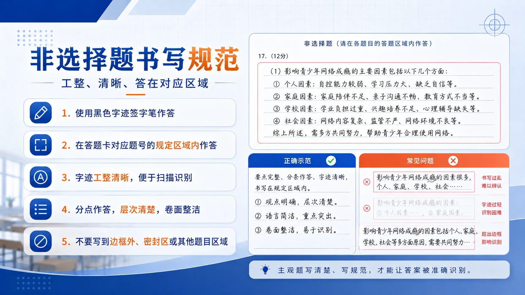 03《规范答题，不留遗憾》 高考答题规范指导PPT - 预览图3