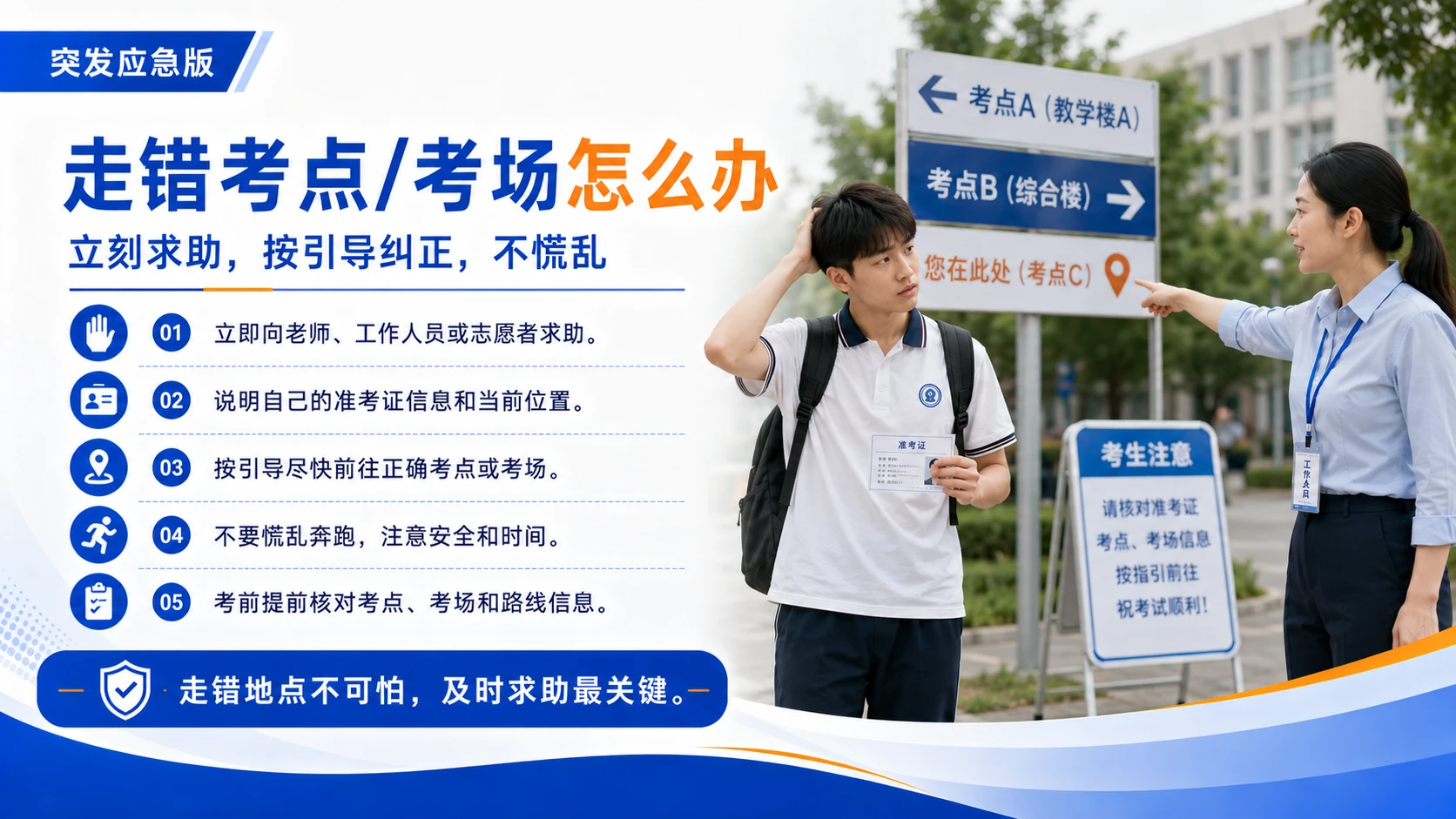 05《遇事不慌，先找老师》 高考突发情况应急处理PPT - 预览图4