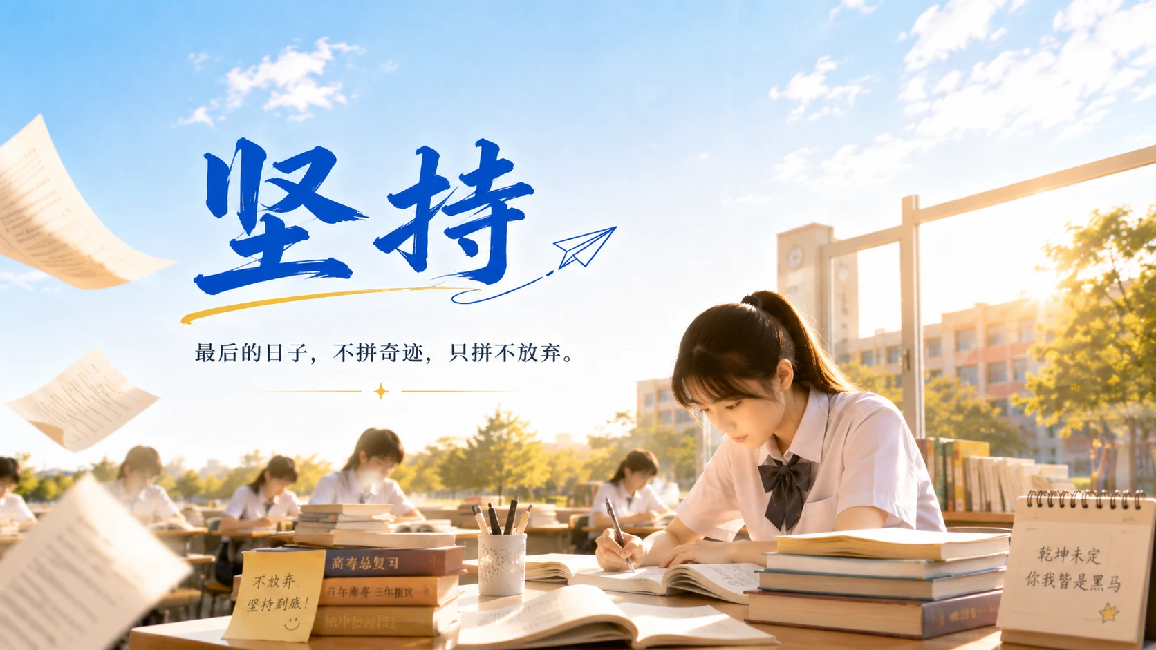 06《稳稳落笔，奔赴山海》——高考励志寄语PPT - 预览图4