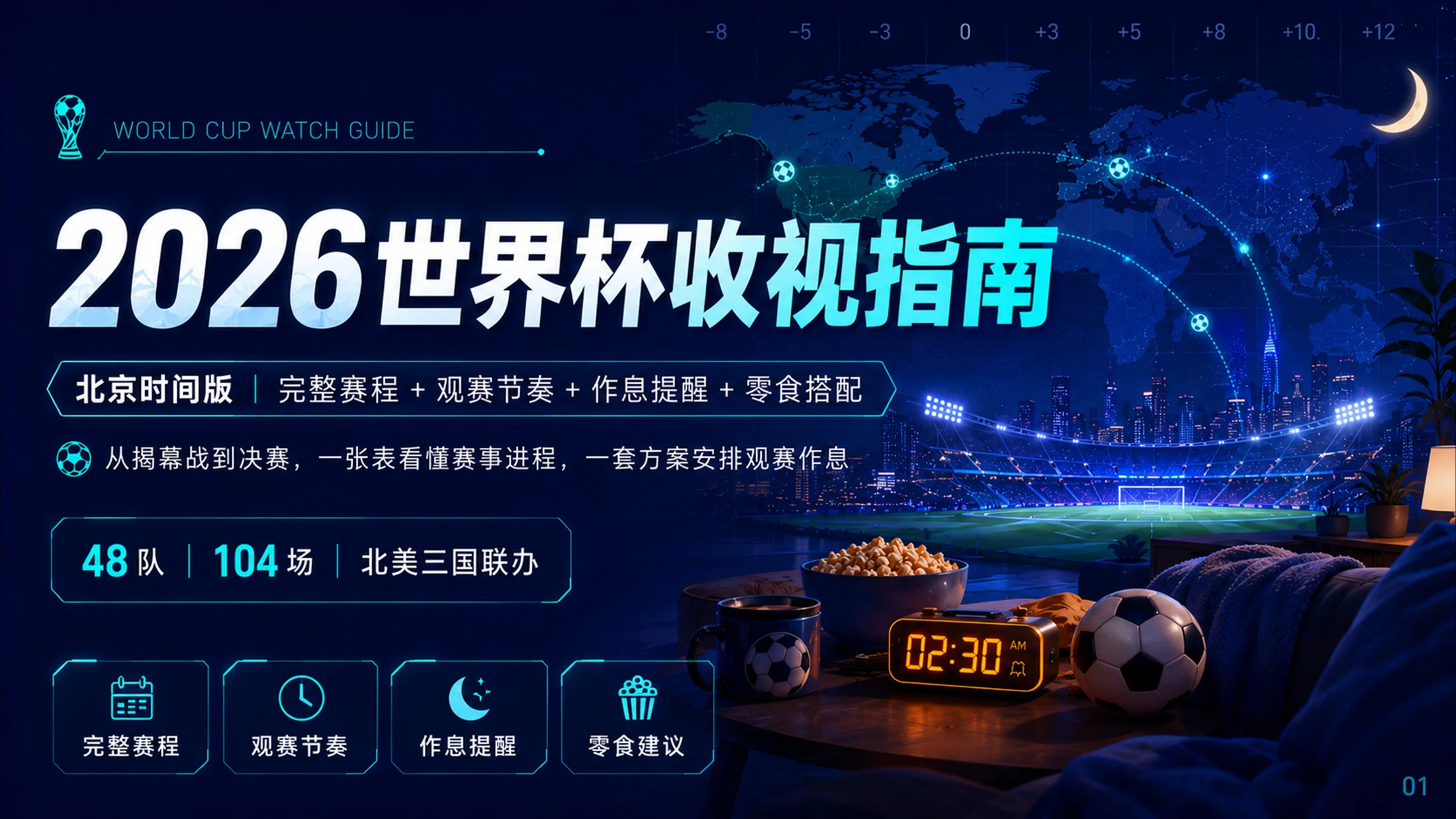 《2026世界杯收视指南》PPT - 预览图1
