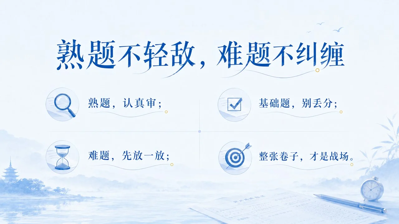 高三考前班会课:愿你提笔从容，落笔有光PPT - 预览图10
