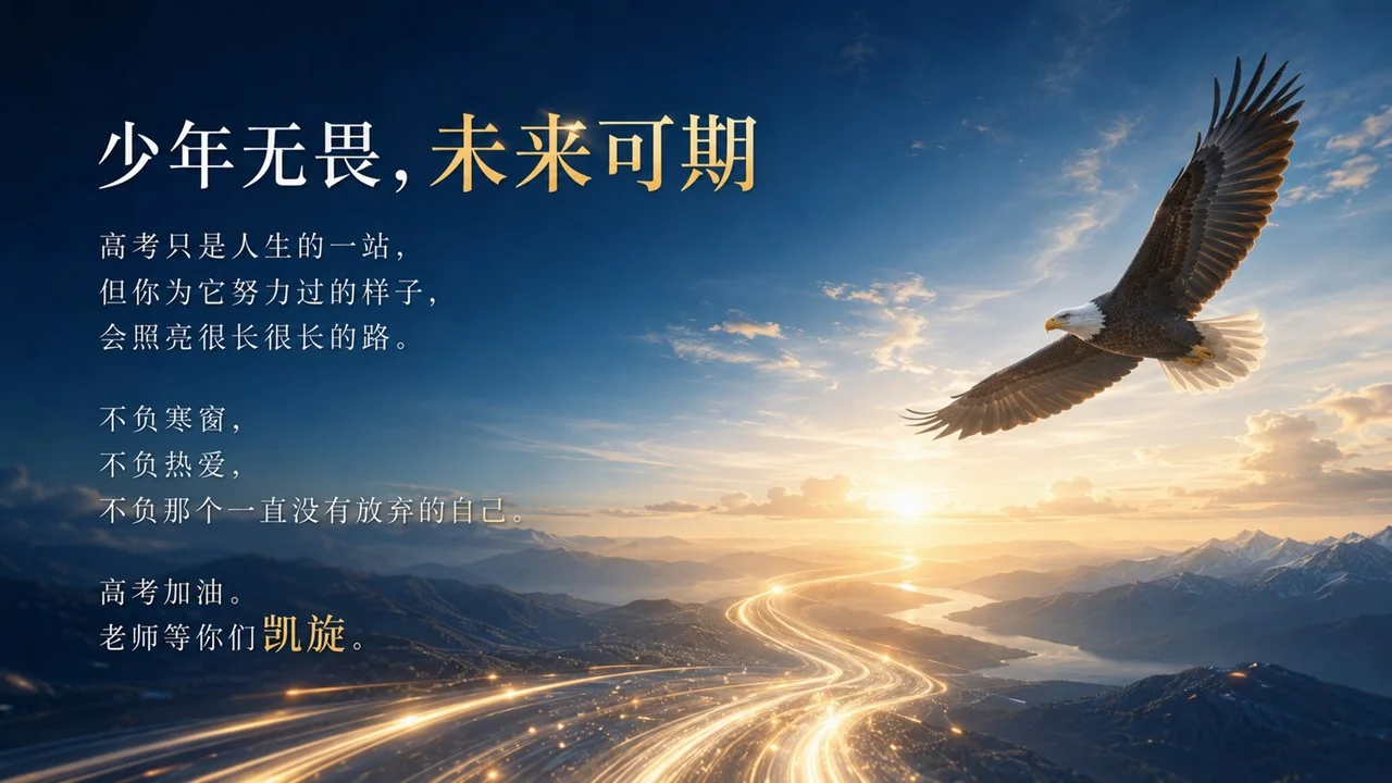 高考冲刺动员课：愿你提笔从容落笔有光PPT - 预览图15