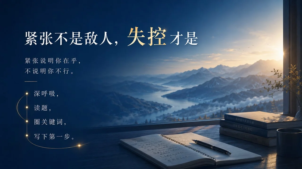 高考冲刺动员课：愿你提笔从容落笔有光PPT - 预览图7