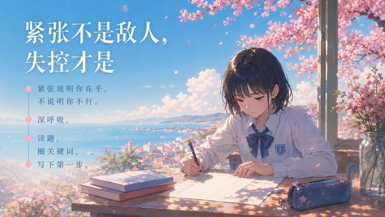 心理减压主题课：愿你提笔从容，落笔有光PPT - 预览图7