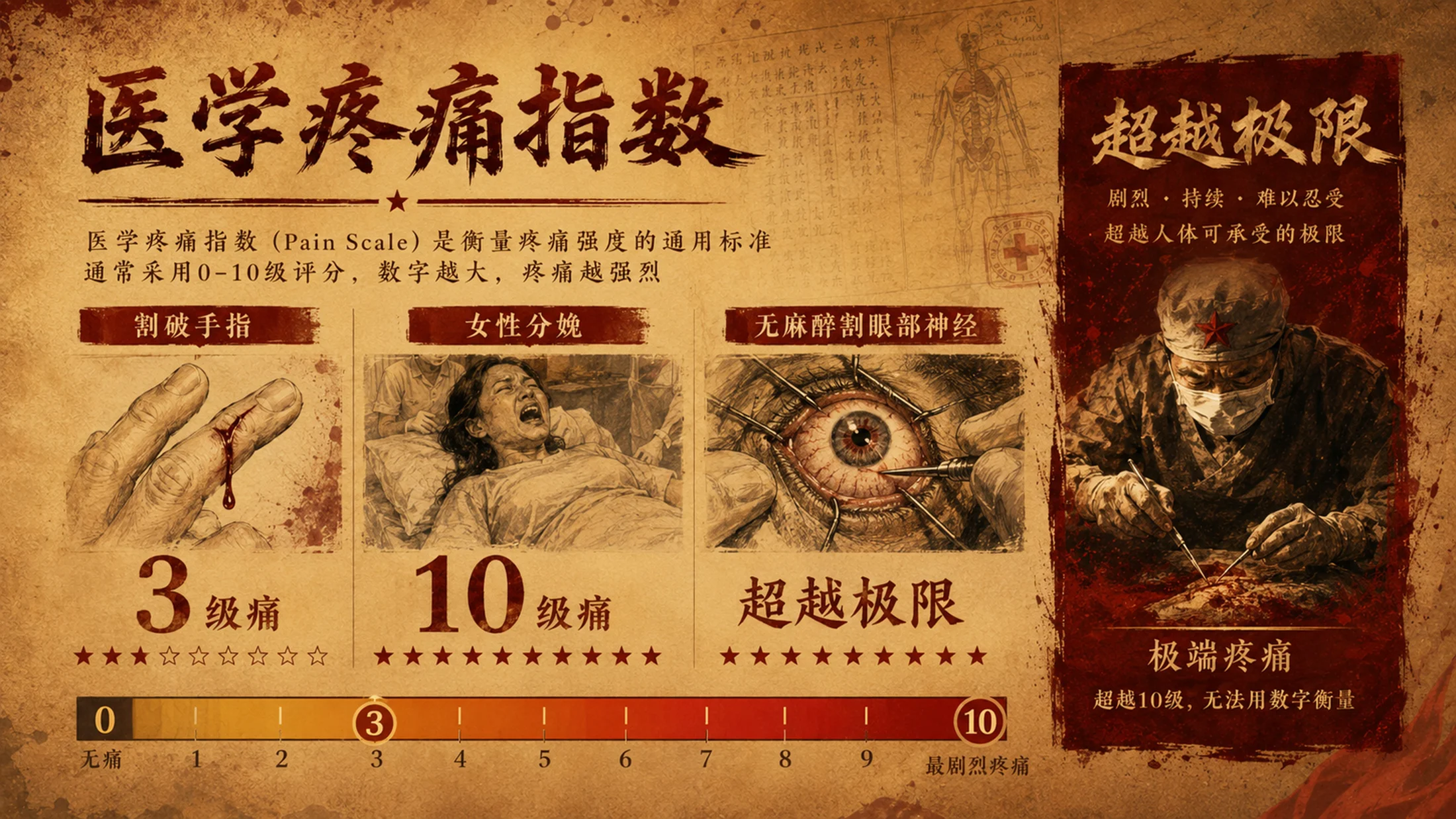 部编版小学语文五年级下册《军神》PPT课件｜英雄人物品质分析公开课模板 - 预览图9