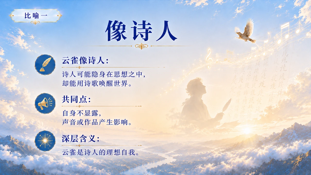 统编版高中语文课件《致云雀》 - 预览图5