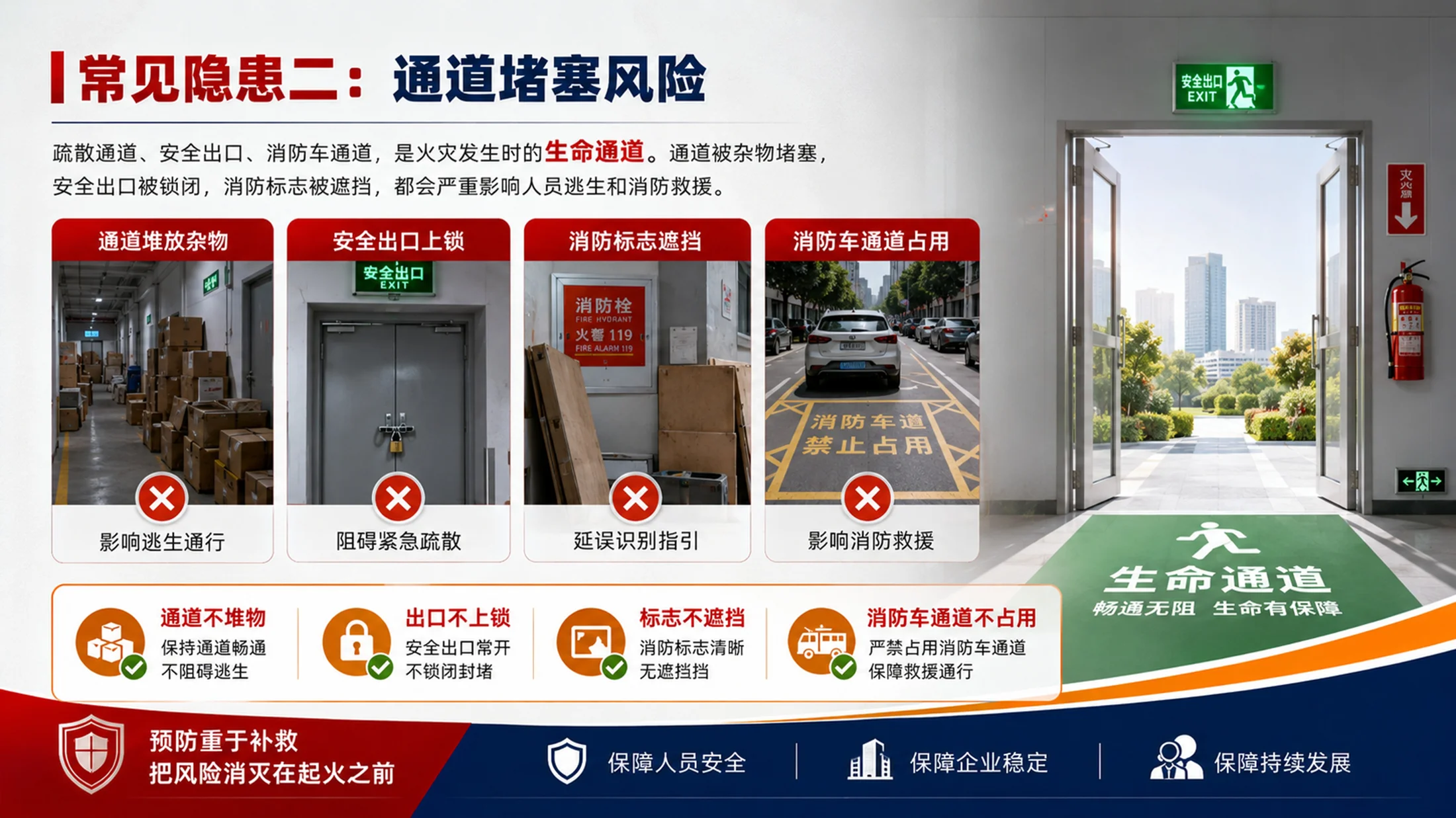 企业消防安全培训PPT课件｜员工消防知识培训｜消防演练安全教育模板 - 预览图10