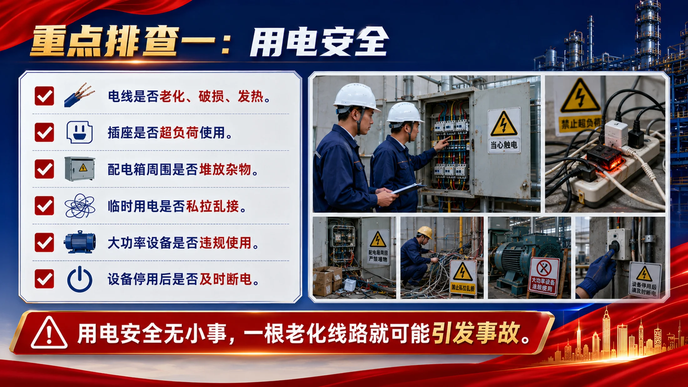 安全生产月培训PPT课件｜人人讲安全个个会应急｜企业安全教育模板 - 预览图14
