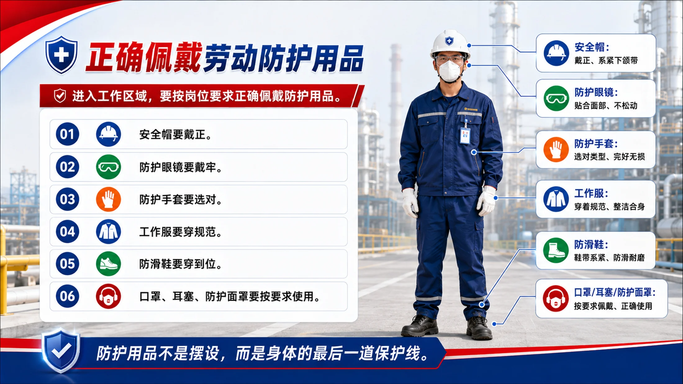 新员工入职安全培训PPT课件｜岗前安全教育｜企业员工上岗培训模板 - 预览图10