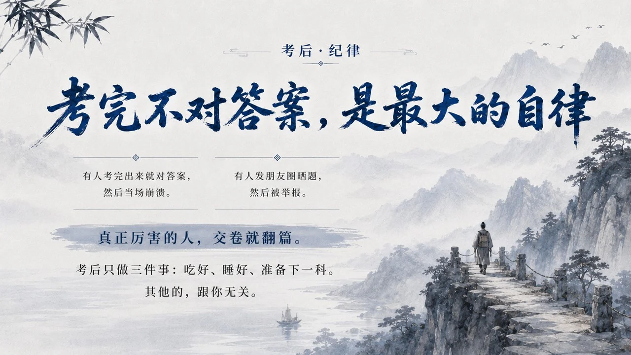 高考考场实用策略班会课：愿你落笔无悔 收剑从容PPT - 预览图16