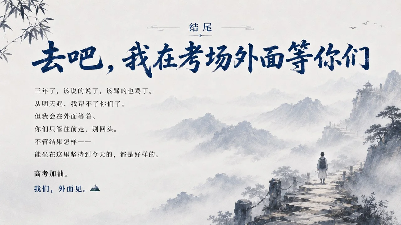 高考考场实用策略班会课：愿你落笔无悔 收剑从容PPT - 预览图19
