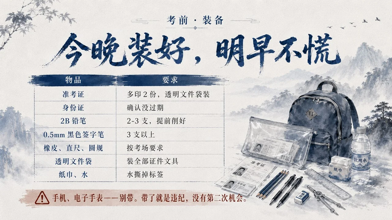 高考考场实用策略班会课：愿你落笔无悔 收剑从容PPT - 预览图9