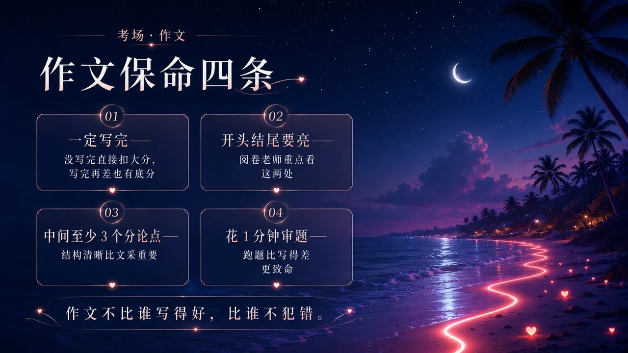 高考心理辅导动员活动课件：长路将尽星光在前PPT - 预览图14