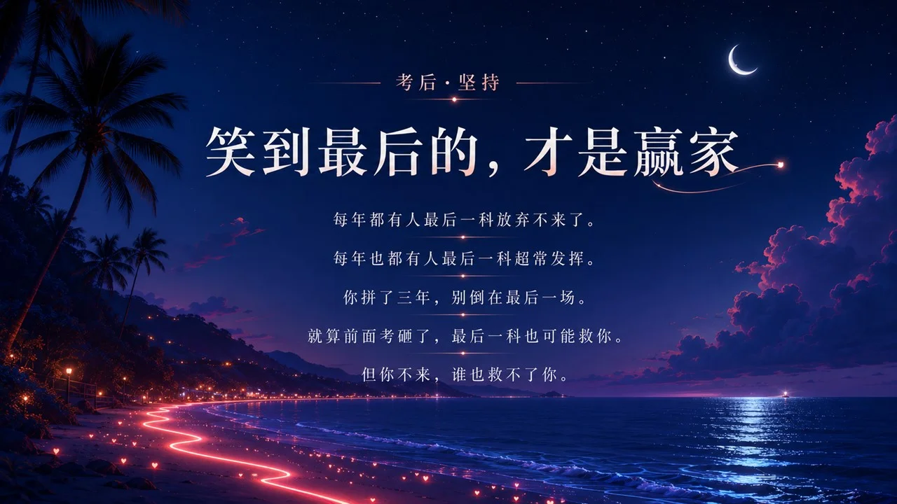 高考心理辅导动员活动课件：长路将尽星光在前PPT - 预览图17