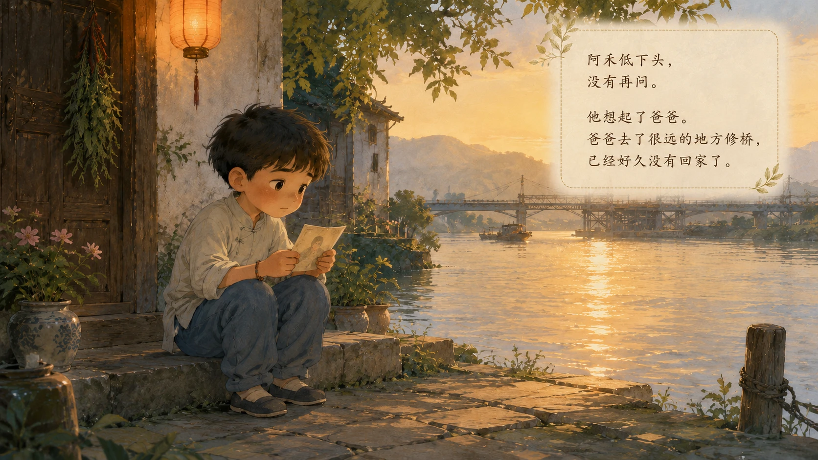 【节日专题】端午节绘本-河里那只会发光的粽子 - 预览图6