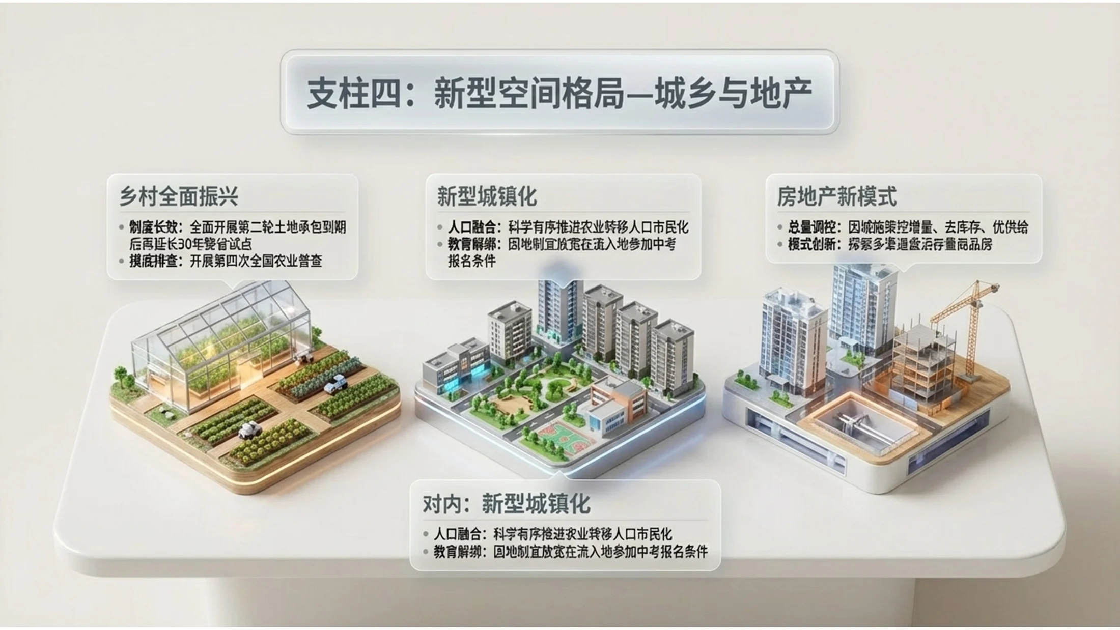 现实3D风格政府工作报告PPT - 预览图9