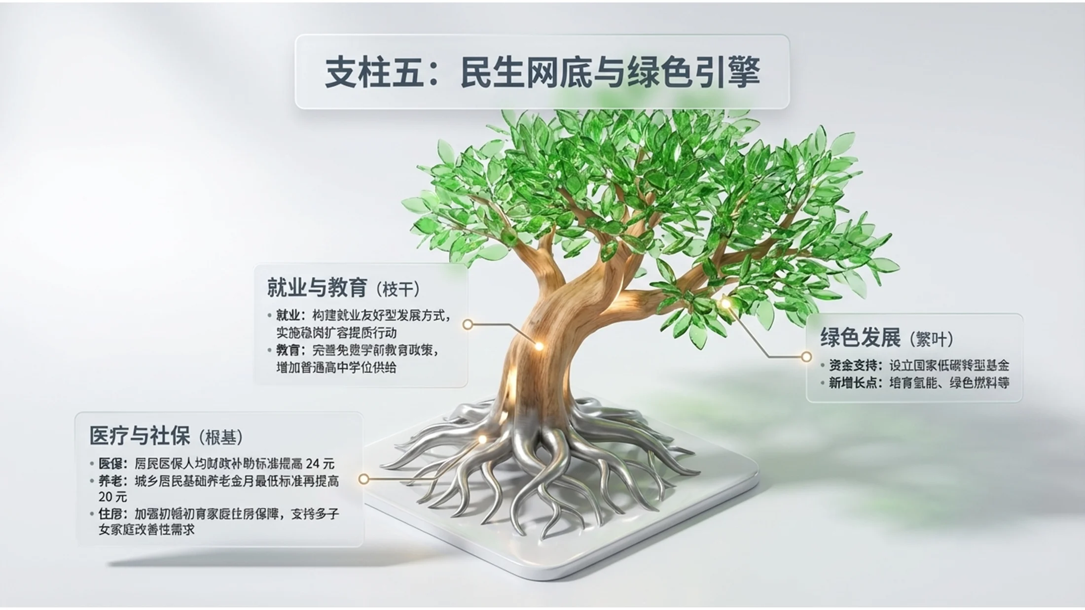 现实3D风格政府工作报告PPT - 预览图10