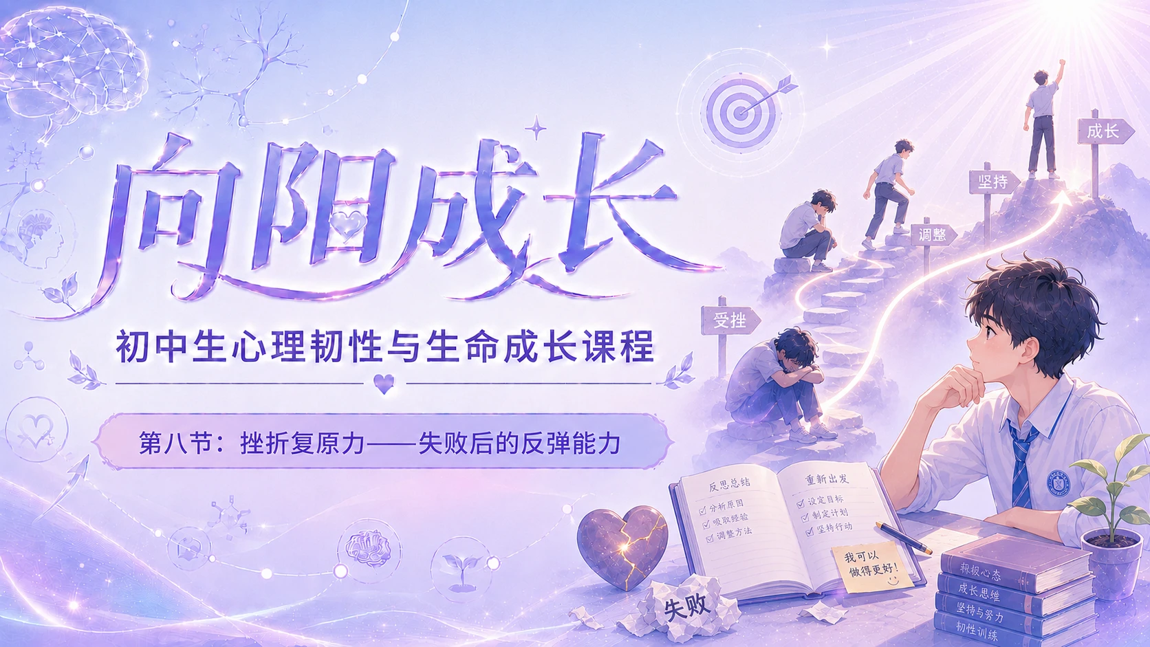 《向阳成长》初中生心理韧性与生命成长课程（第八节） - 预览图1