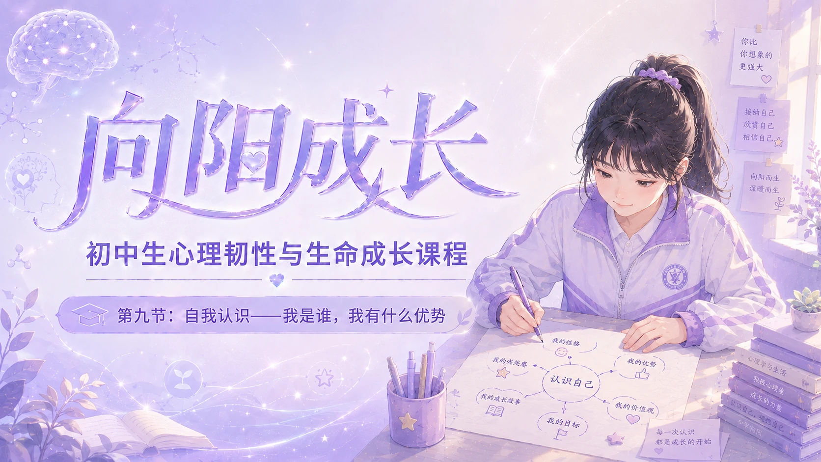 《向阳成长》初中生心理韧性与生命成长课程（第九节） - 预览图1