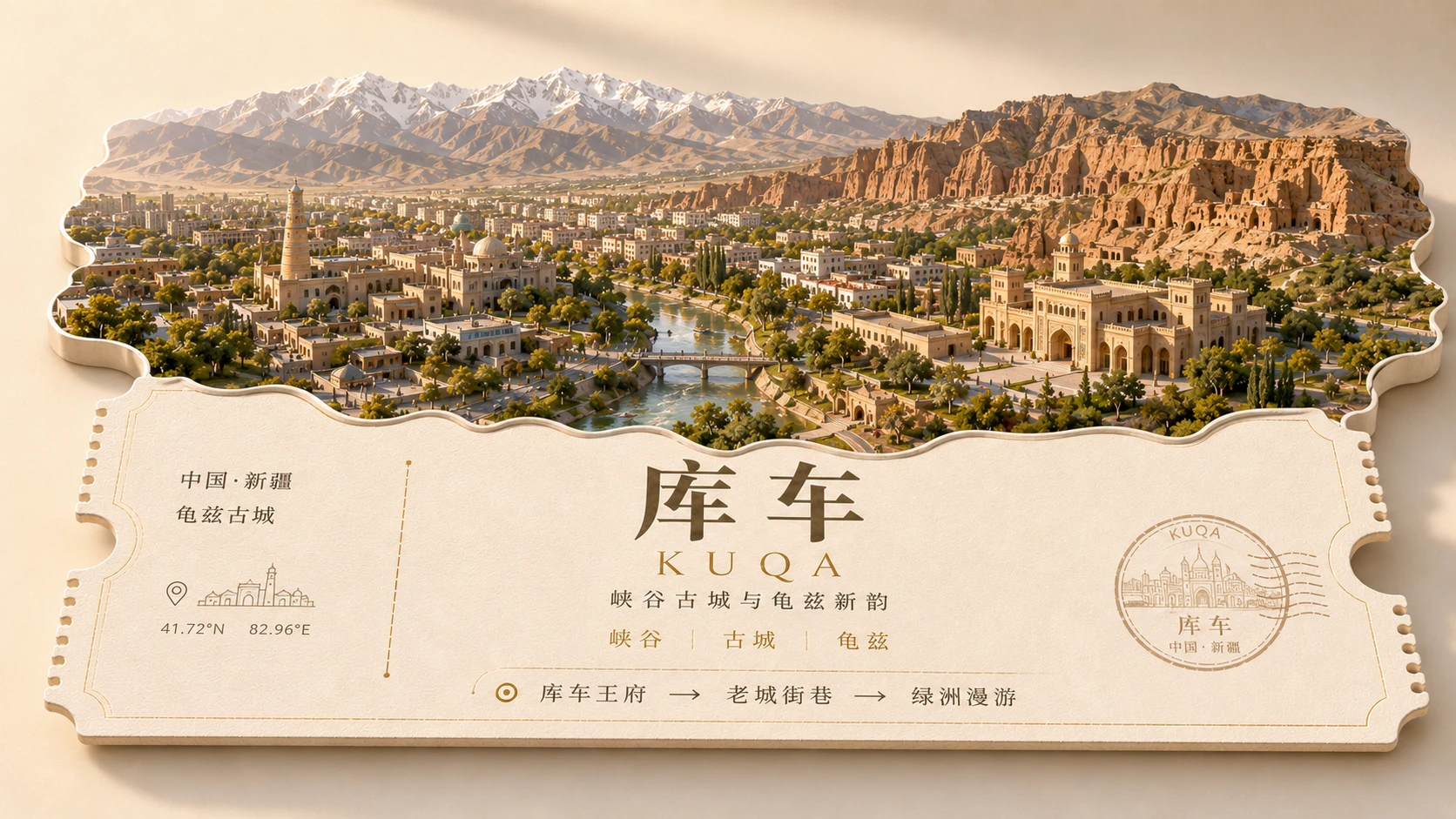 一城一券｜中国最值得旅行的100座城市PPT主视觉 - 预览图15