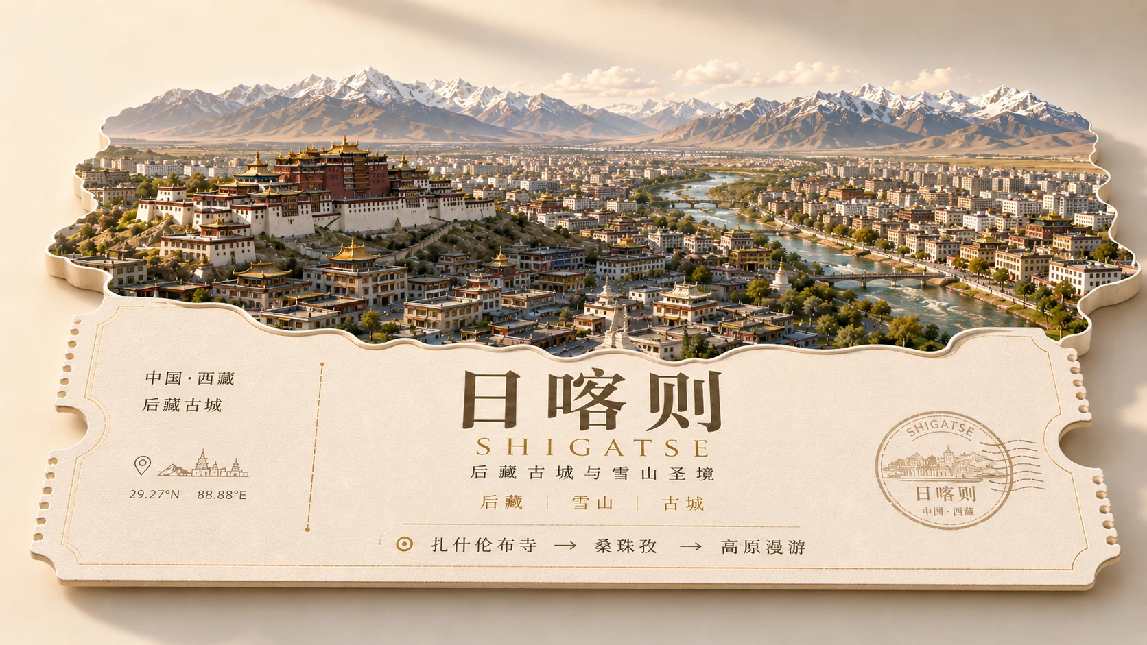 一城一券｜中国最值得旅行的100座城市PPT主视觉 - 预览图16