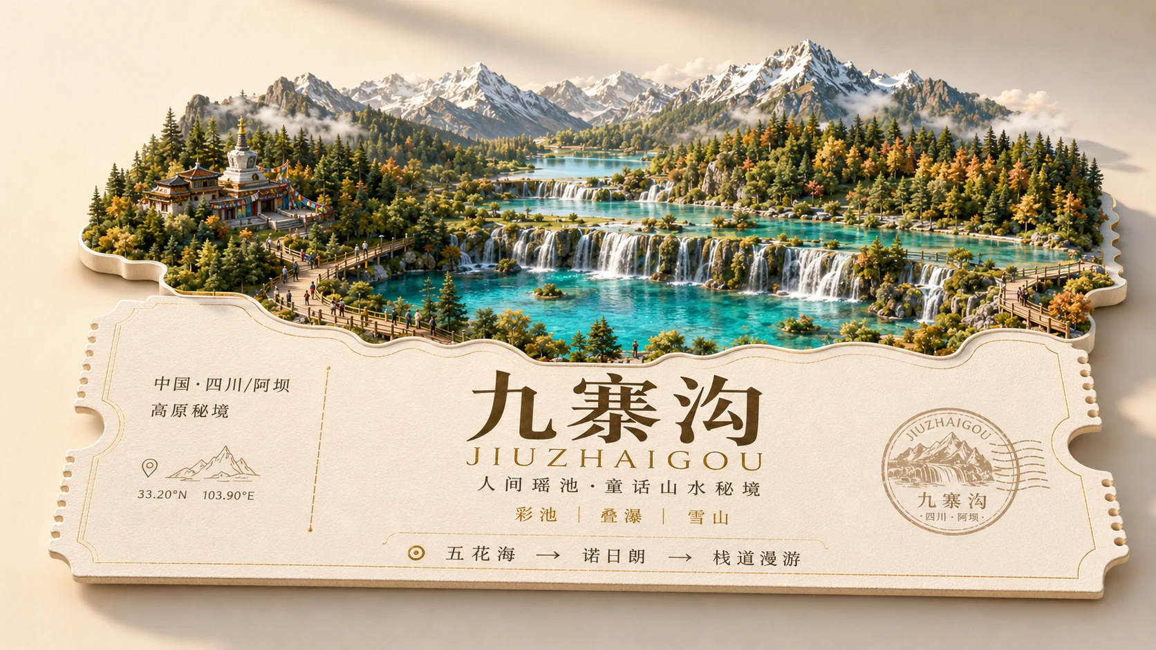 一城一券｜中国最值得旅行的100座城市PPT主视觉 - 预览图18
