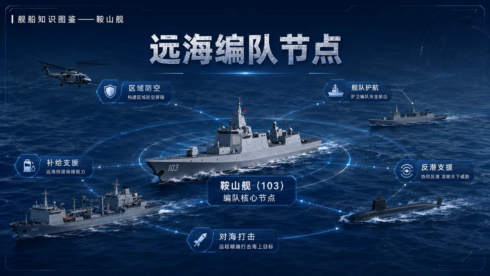 万物知识图鉴系列作品PPT——鞍山舰 - 预览图8