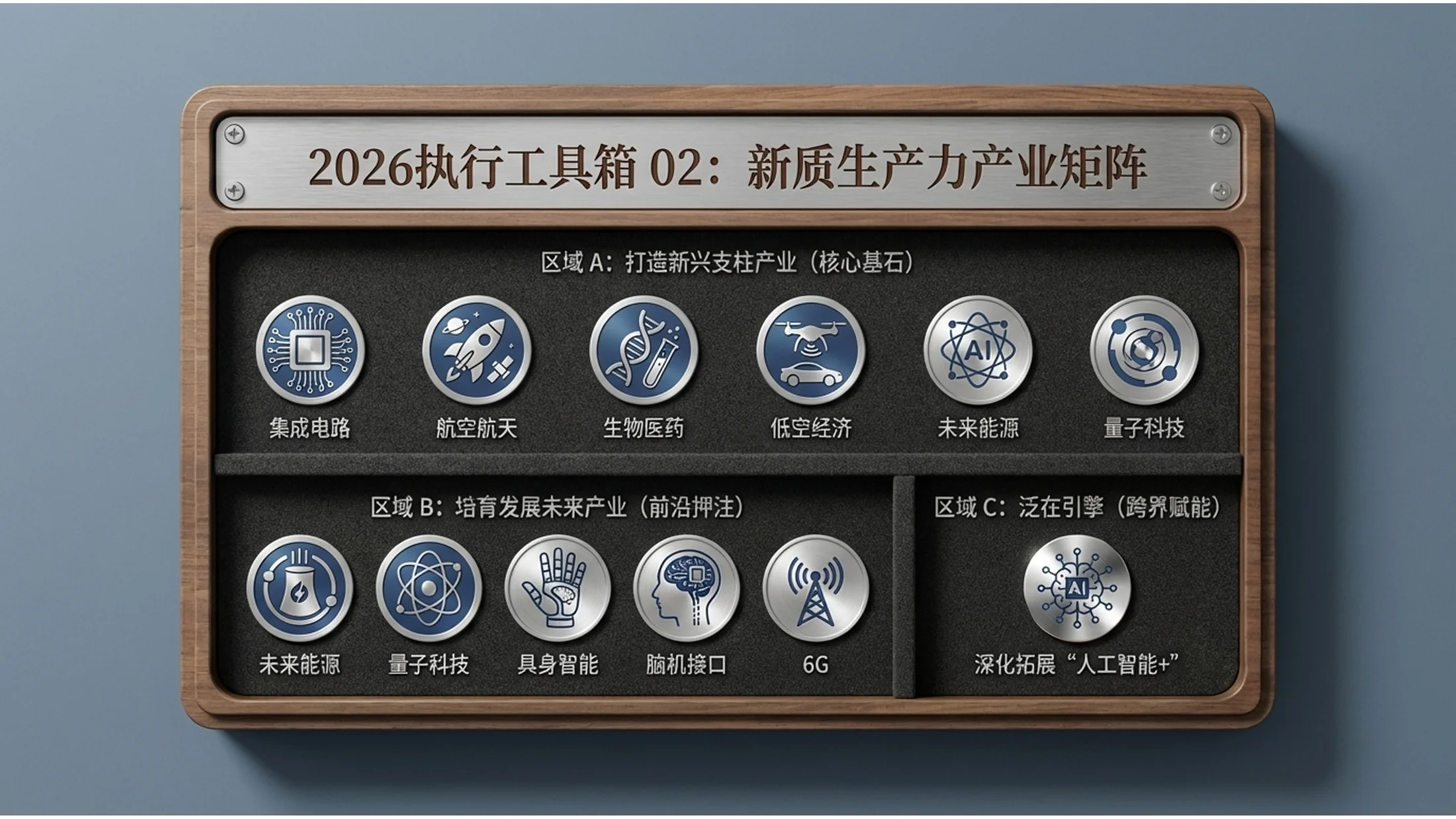 正面俯拍排版政府工作报告PPT - 预览图7