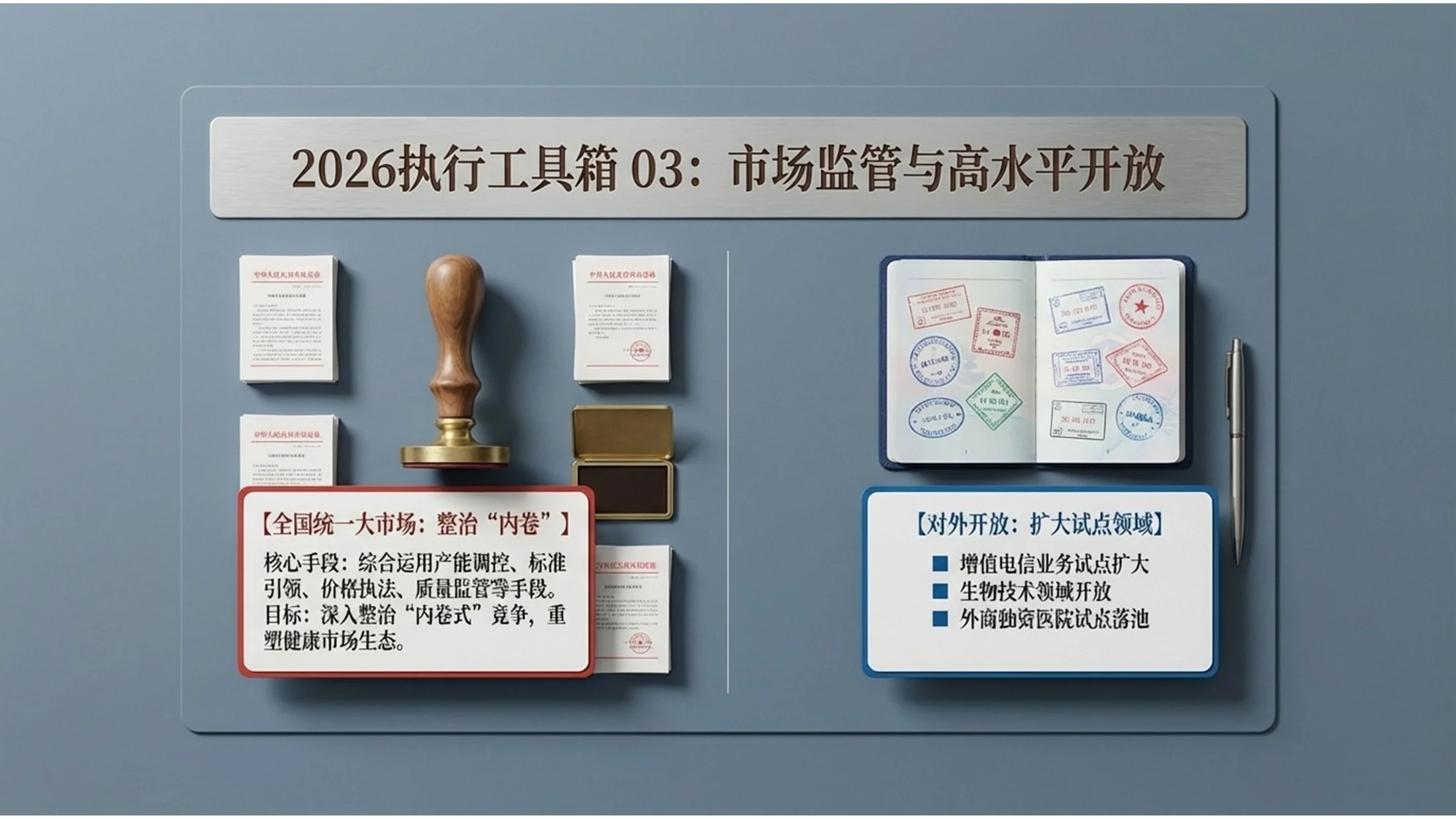 正面俯拍排版政府工作报告PPT - 预览图8