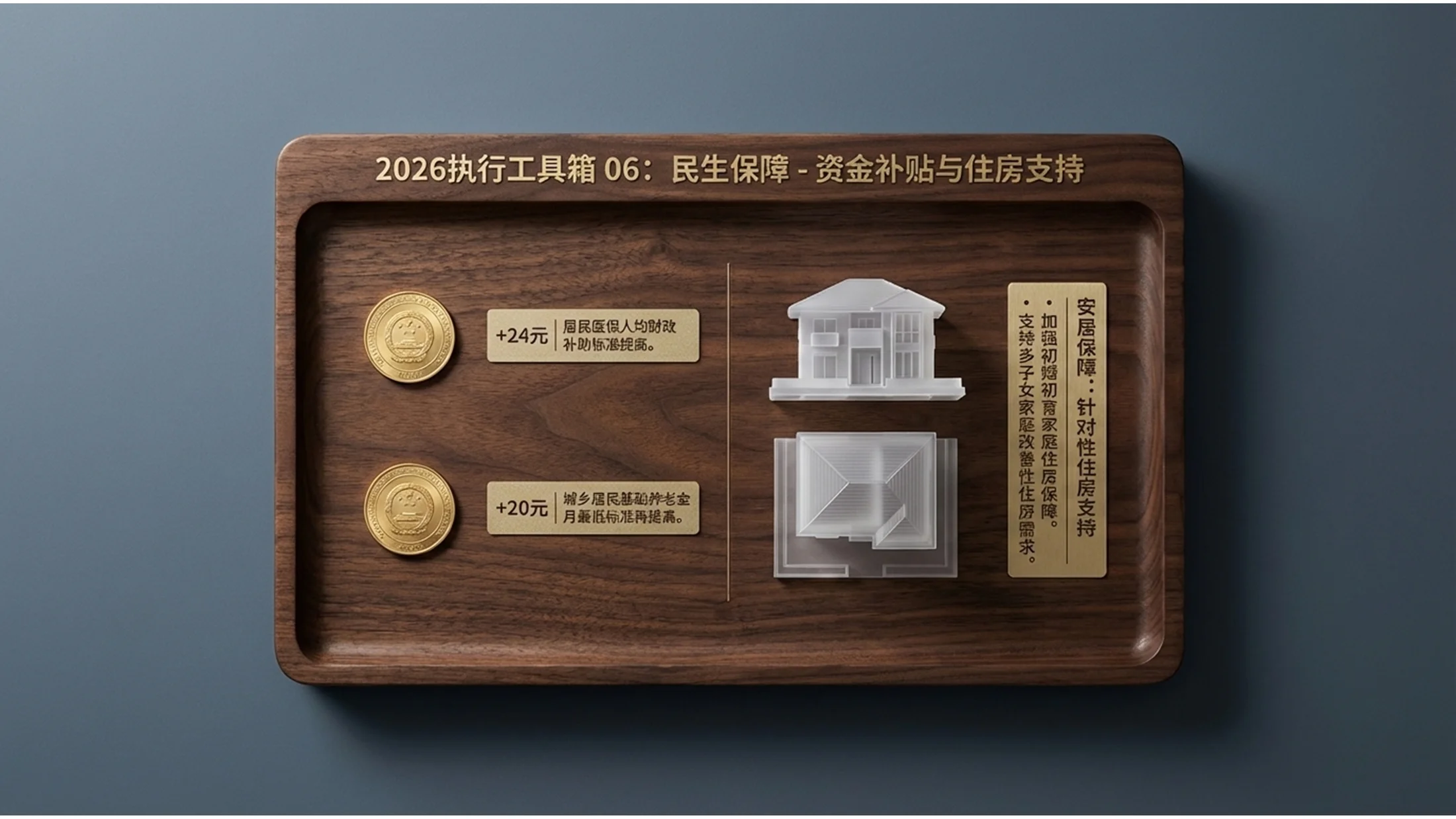 正面俯拍排版政府工作报告PPT - 预览图10