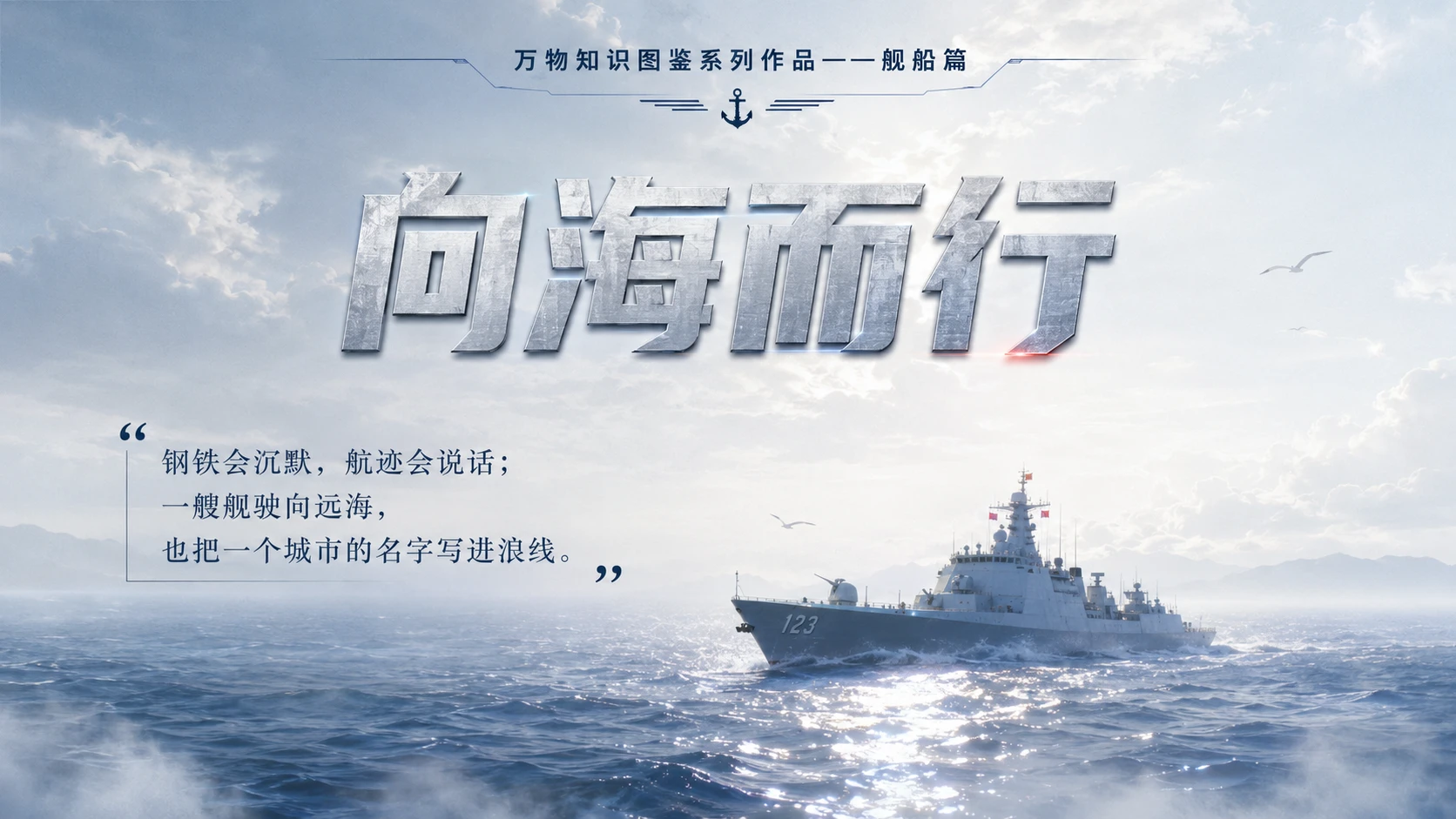 万物知识图鉴系列作品PPT——淮南舰 - 预览图10