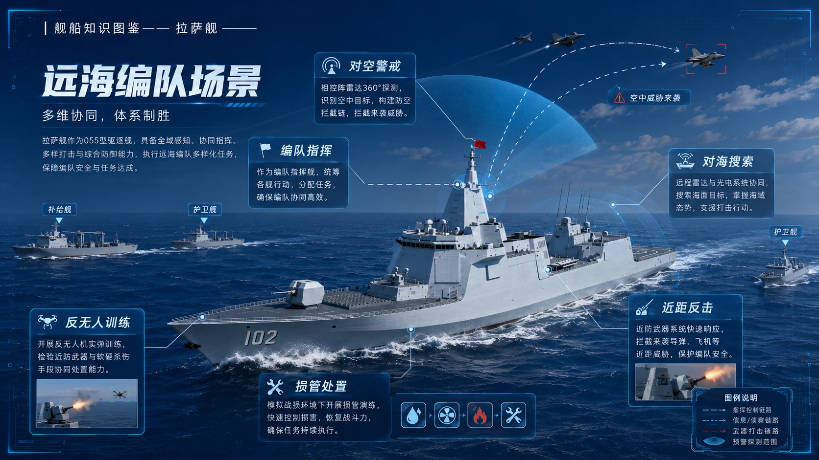 万物知识图鉴系列作品PPT——拉萨舰 - 预览图8
