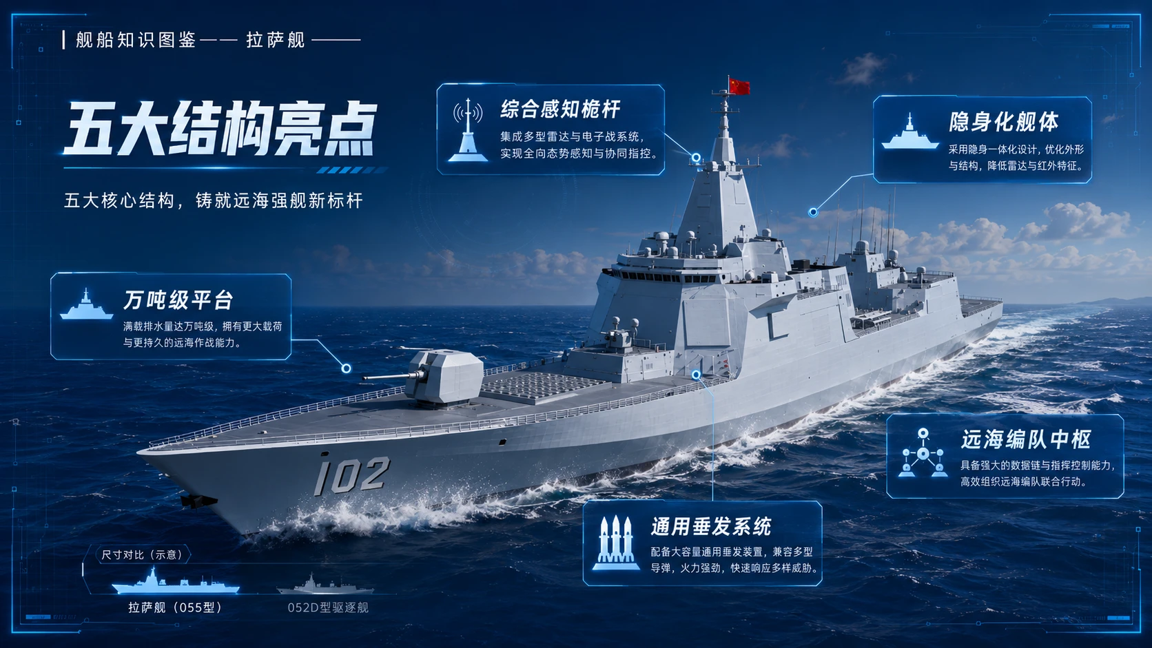 万物知识图鉴系列作品PPT——拉萨舰 - 预览图9