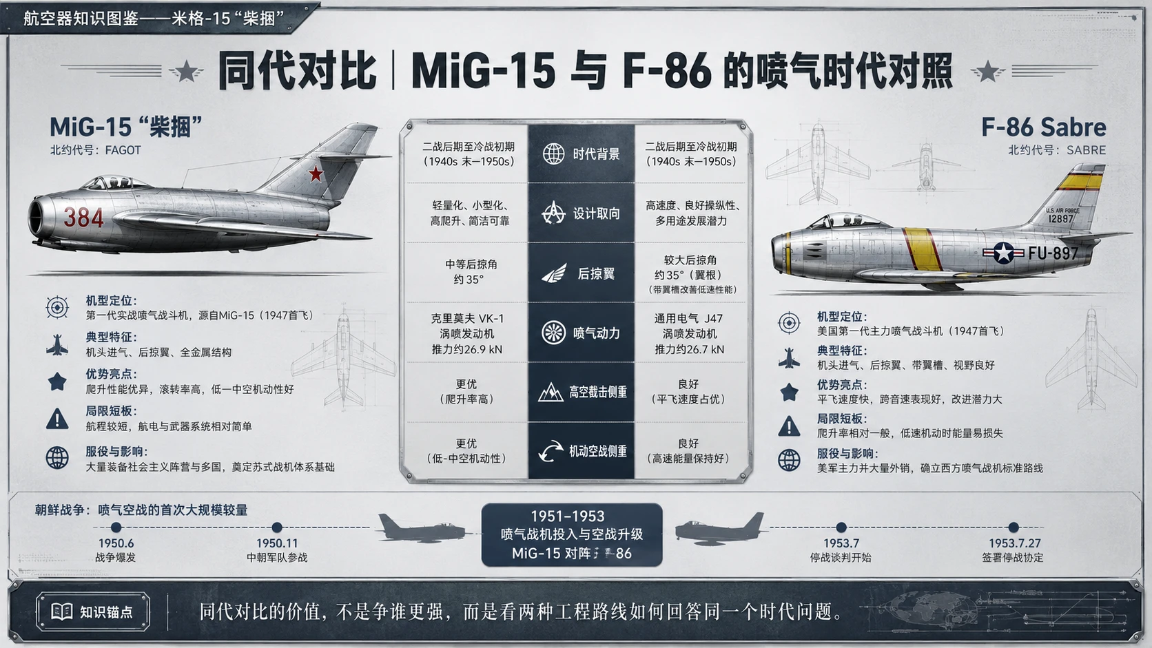 万物知识图鉴系列作品PPT——米格-15_柴捆 - 预览图8