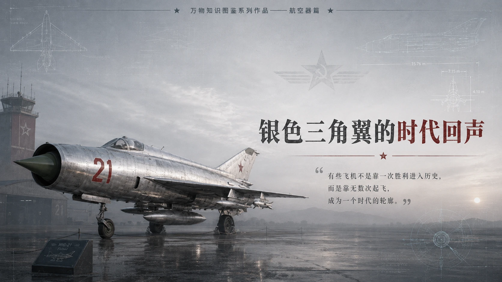 万物知识图鉴系列作品PPT——米格21鱼窝 - 预览图7