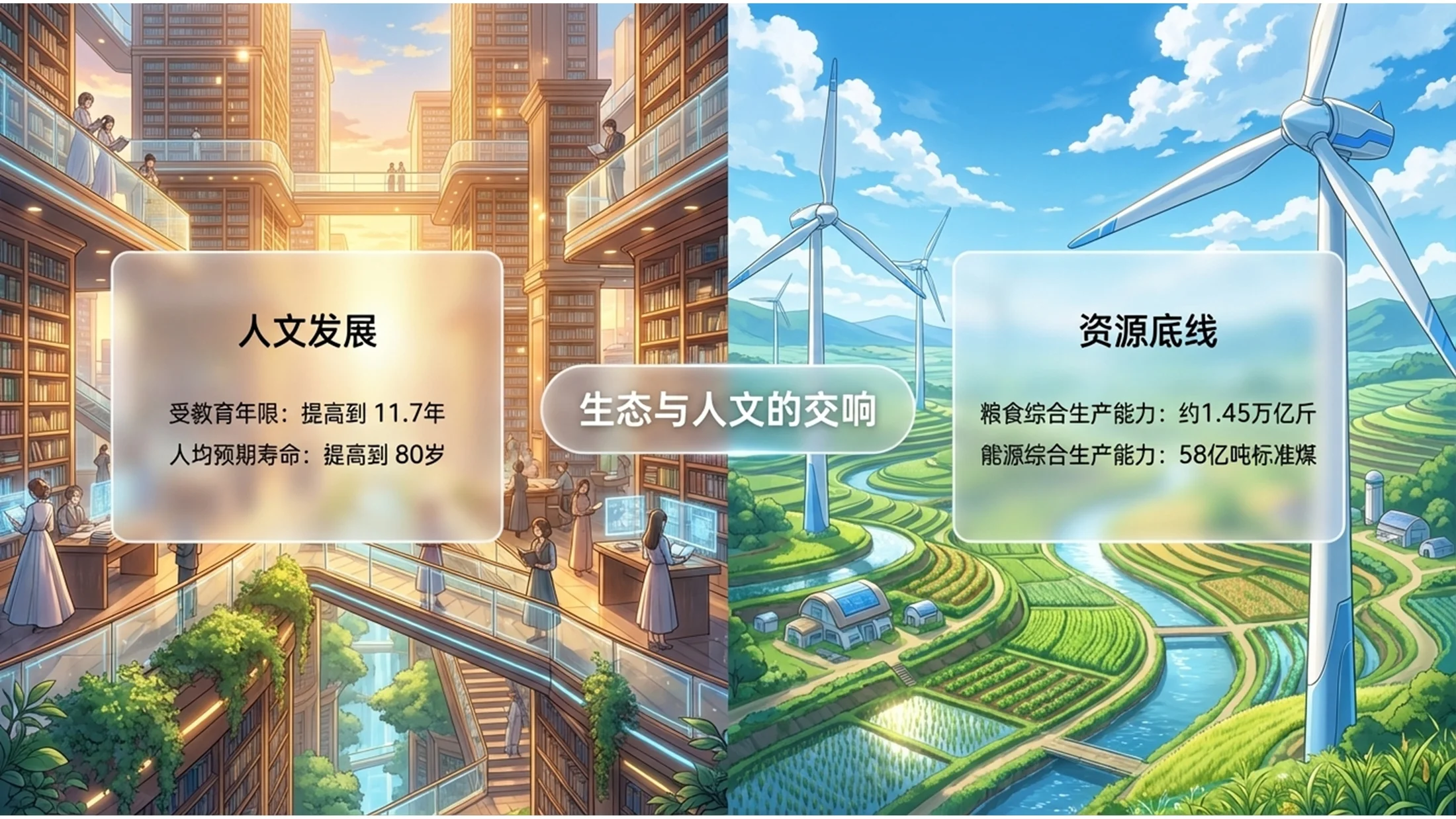 Niji日式漫画风格政府工作报告PPT - 预览图3