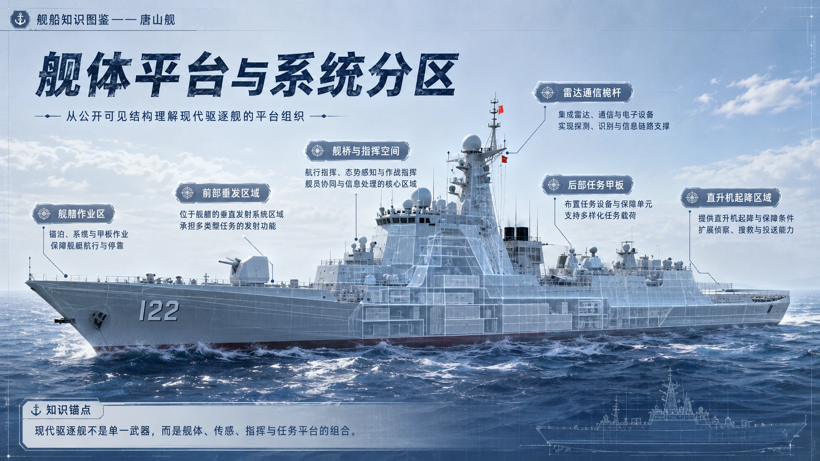 万物知识图鉴系列作品PPT——唐山舰 - 预览图5