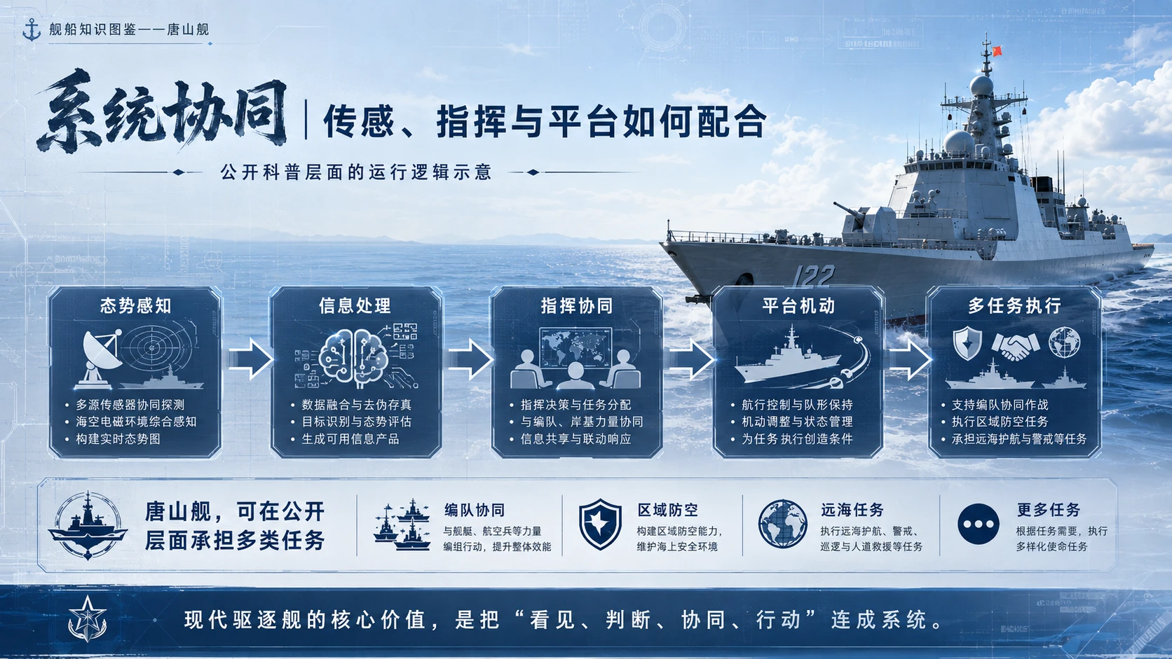 万物知识图鉴系列作品PPT——唐山舰 - 预览图6