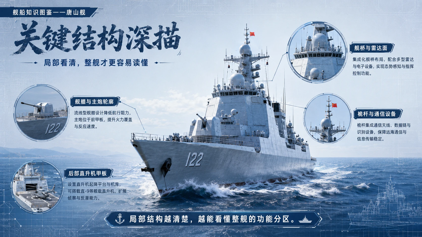 万物知识图鉴系列作品PPT——唐山舰 - 预览图7