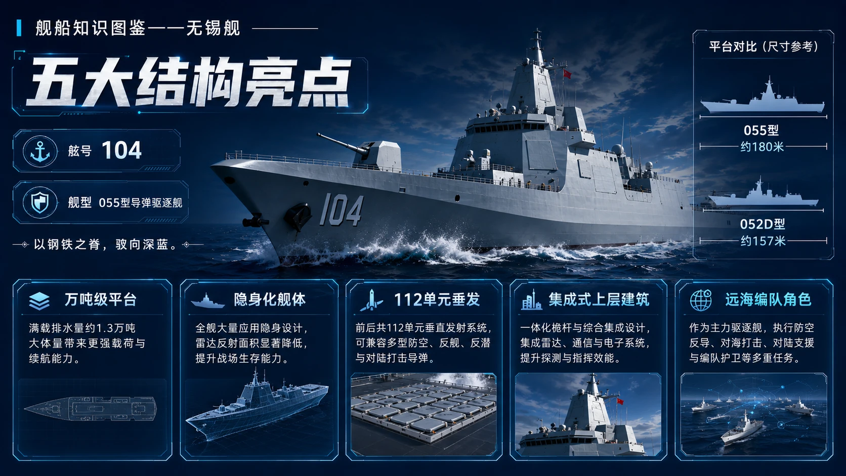 万物知识图鉴系列作品PPT——无锡舰 - 预览图9