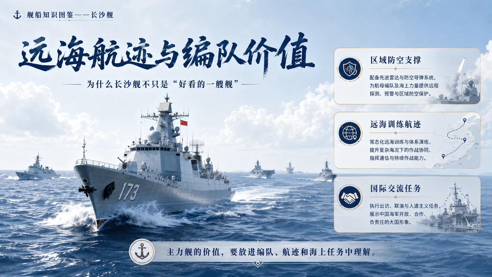 万物知识图鉴系列作品PPT——长沙舰 - 预览图9
