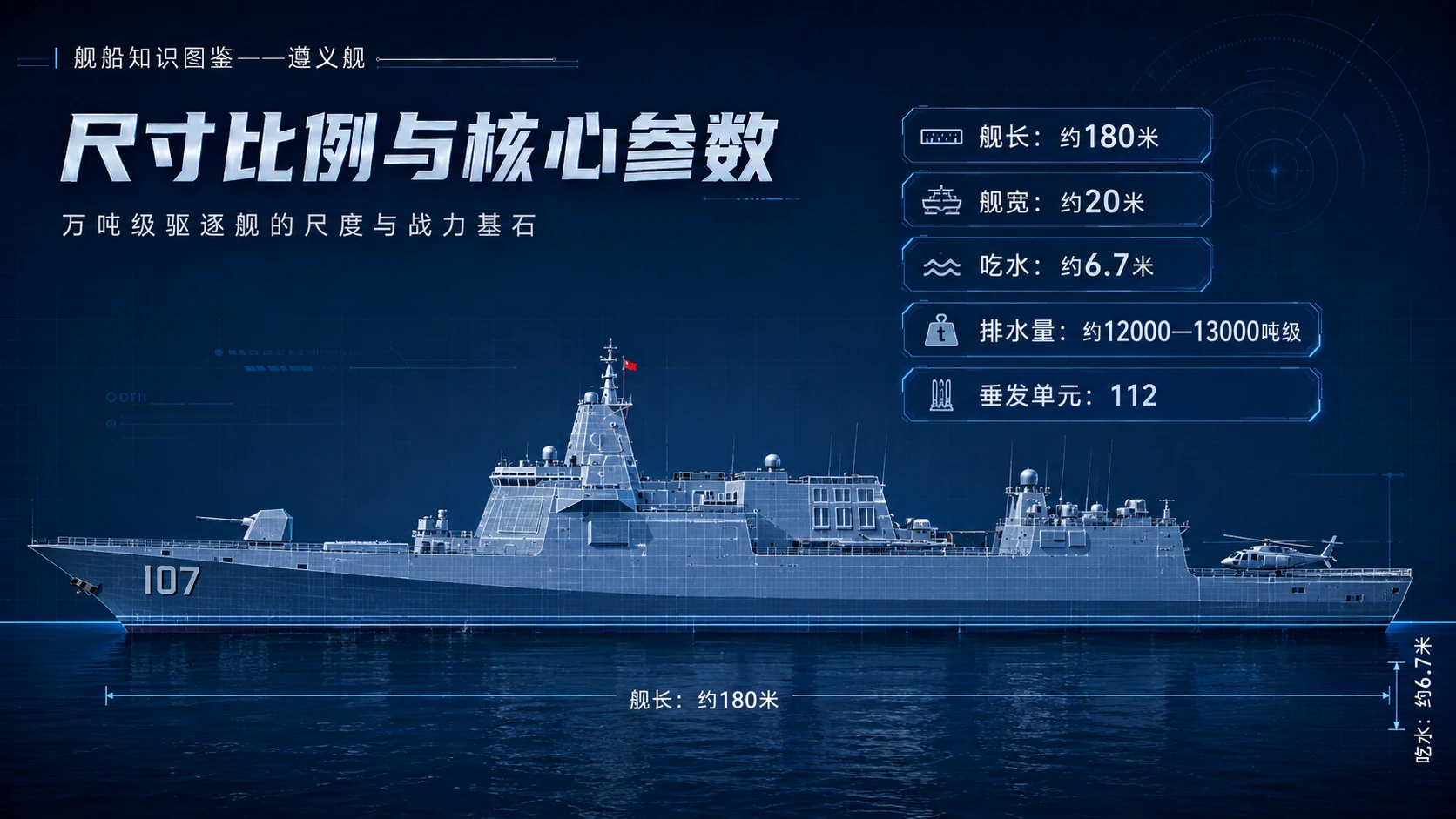 万物知识图鉴系列作品PPT——遵义舰 - 预览图3