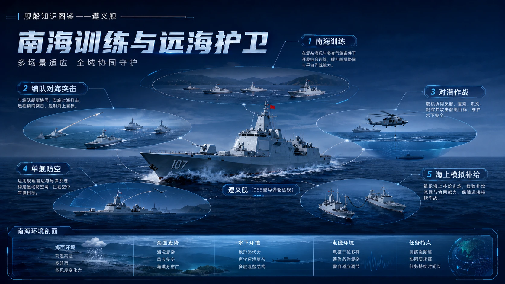 万物知识图鉴系列作品PPT——遵义舰 - 预览图8