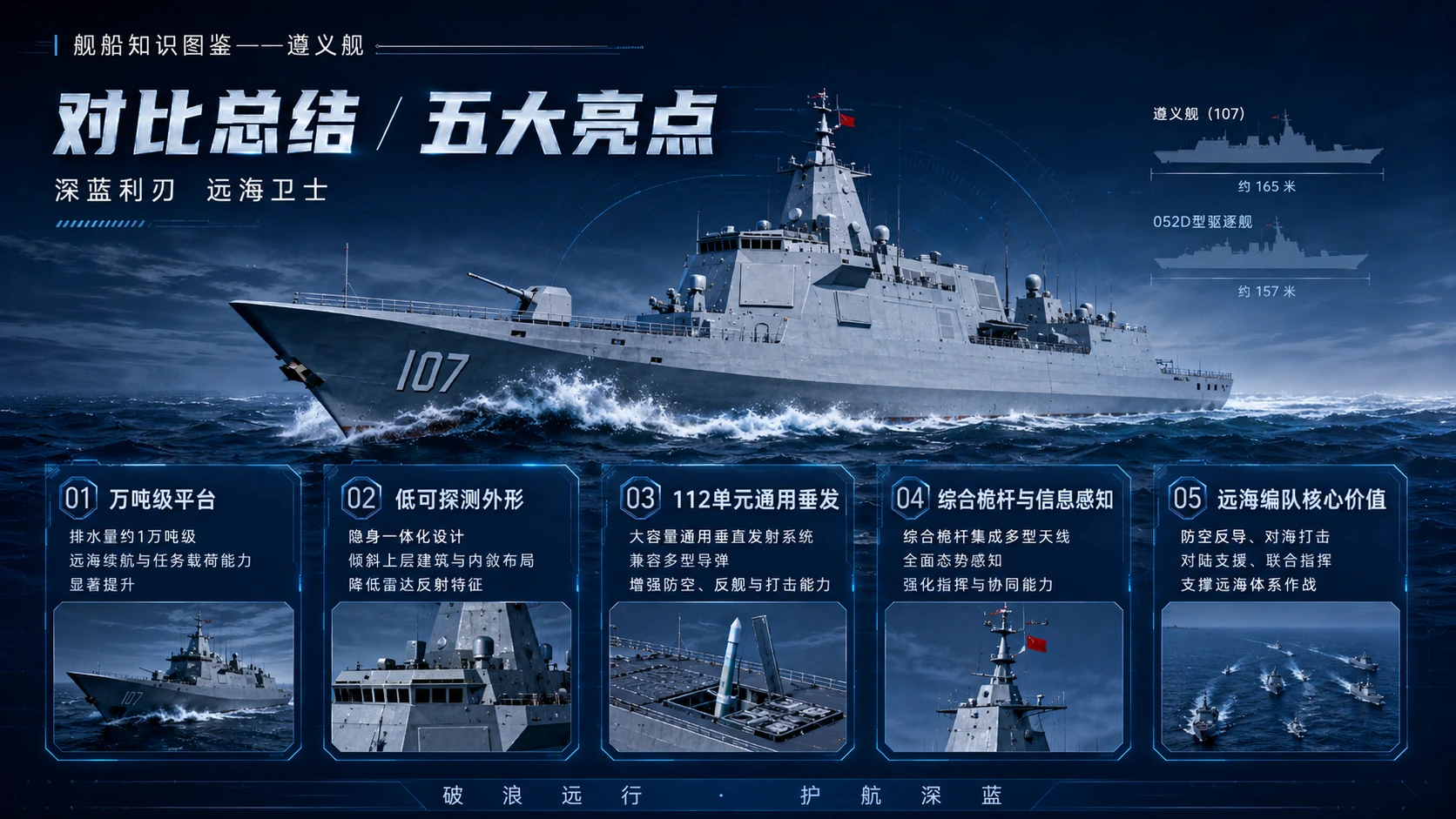 万物知识图鉴系列作品PPT——遵义舰 - 预览图9