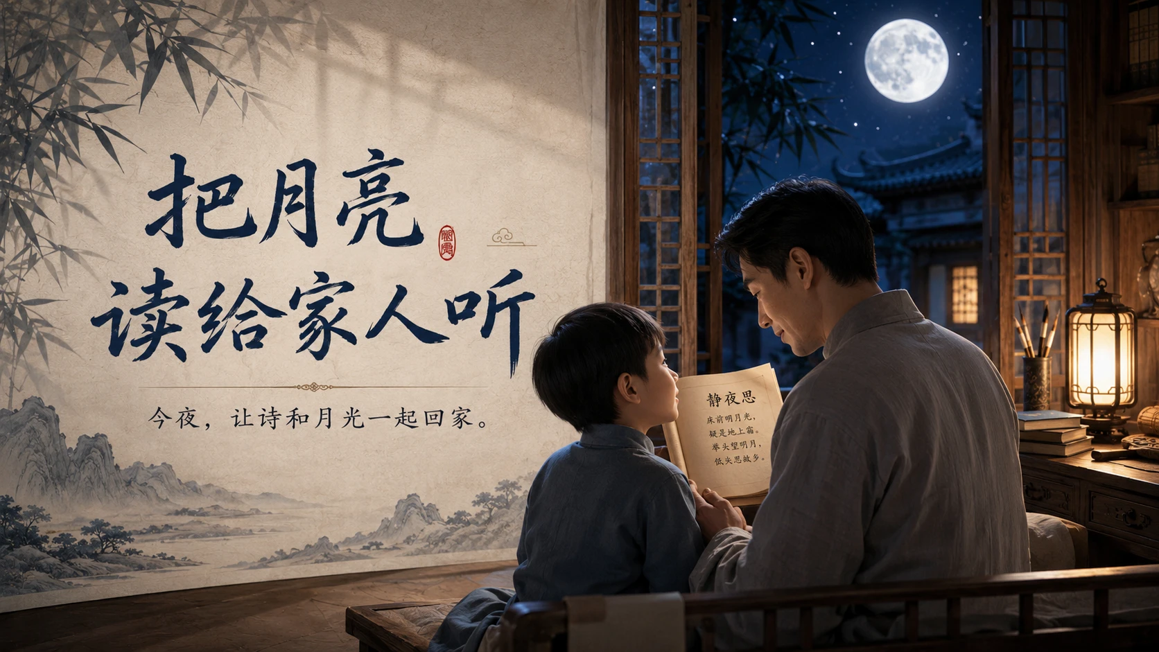 小学古诗课堂系列课件PPT【完整课件包】——静夜思 - 预览图12