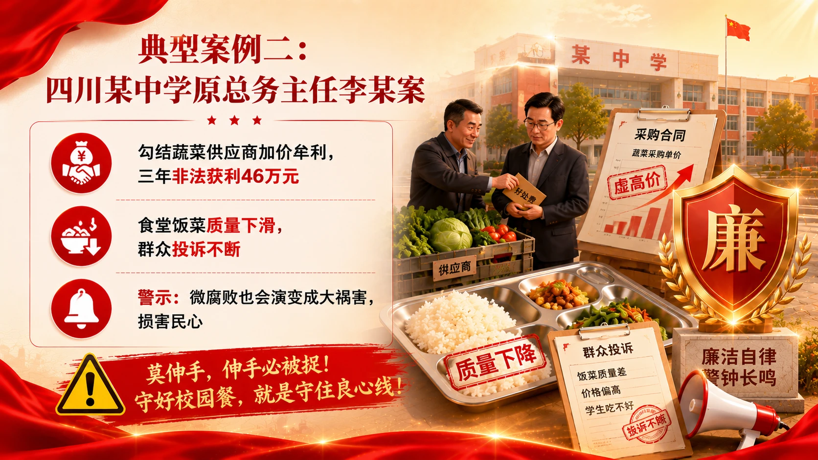 守好“盘中餐” 筑牢“廉洁墙” - 预览图4